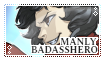 manly badass hero